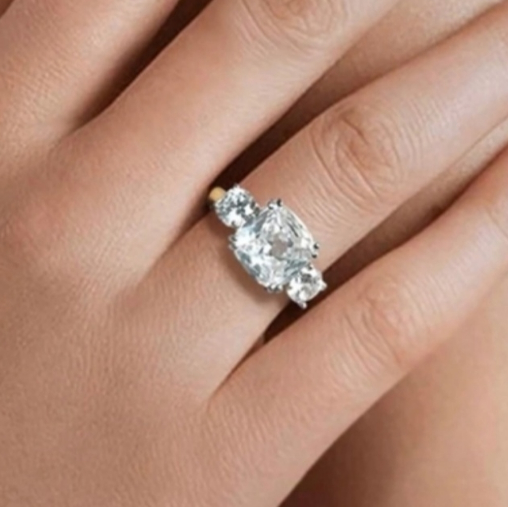NEW White Gold Diamond Engagement Ring